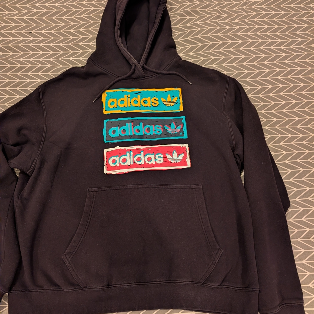 Adidas Logo Hoodie Men's XL